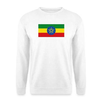 Äthiopien - Unisex Pullover - Weiß - Vorne - Alina (178cm) & Michal (187cm)