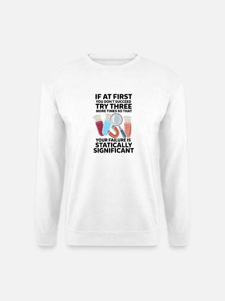 Wissenschaft Wissenschaftler - Unisex Pullover - Weiß