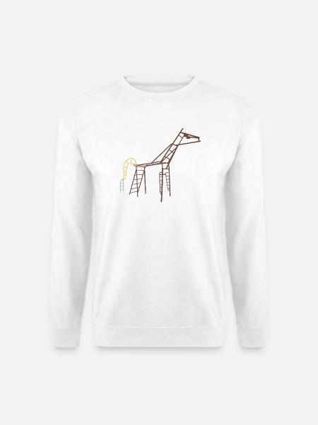 Gdansker Pferd - Unisex Pullover - Weiß