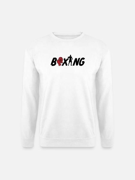 Boxing Boxer - Unisex Pullover - Weiß