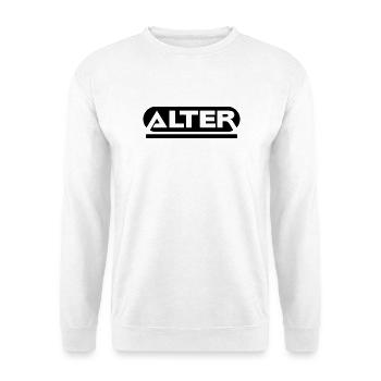 Alter - Unisex Pullover - Weiß - Vorne - Alina (178cm) & Michal (187cm)