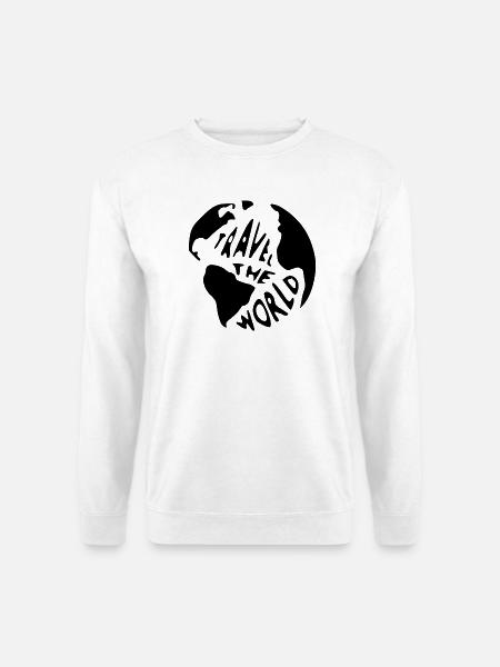 Reise Weltreise Urlaub - Unisex Pullover - Weiß