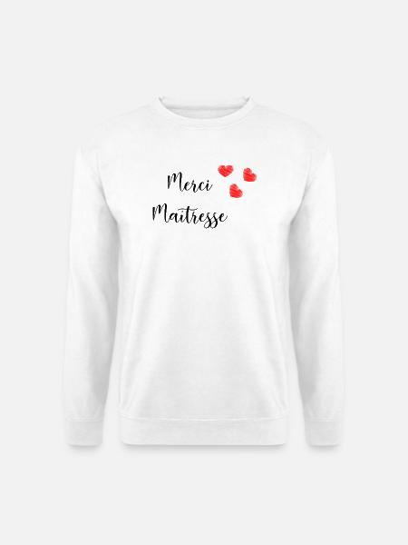 VIELEN DANK. DANKE HERRIN. MEISTER-GESCHENKE. - Unisex Pullover - Weiß