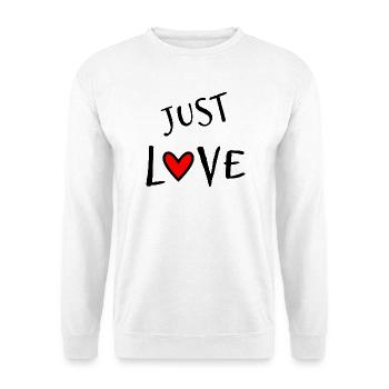 RUHESTAND. RUHESTAND. PENSIONIERT. RUHESTAND - Unisex Pullover - Weiß - Vorne - Alina (178cm) & Michal (187cm)