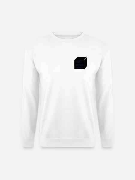 Think outside the box - Unisex Pullover - Weiß