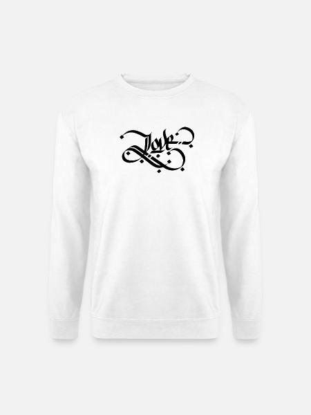 Love - schwarz - Unisex Pullover - Weiß