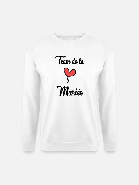 BRAUT-TEAM - Unisex Pullover - Weiß