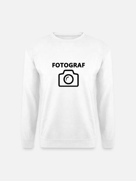 Fotograf | Kamera | fotografieren | Fotografie - Unisex Pullover - Weiß