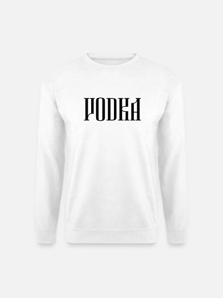 Vodka - Unisex Pullover - Weiß