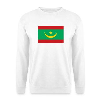 Mauretanien - Unisex Pullover - Weiß - Vorne - Alina (178cm) & Michal (187cm)