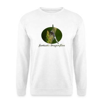 Libelle - Unisex Pullover - Weiß - Vorne - Alina (178cm) & Michal (187cm)