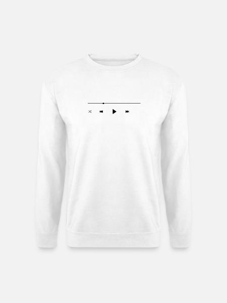 play - Unisex Pullover - Weiß