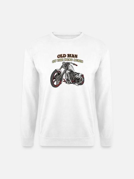 Old Man - Unisex Pullover - Weiß