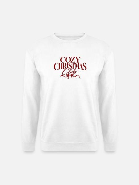 Cozy Christmas Club - Unisex Pullover - Weiß