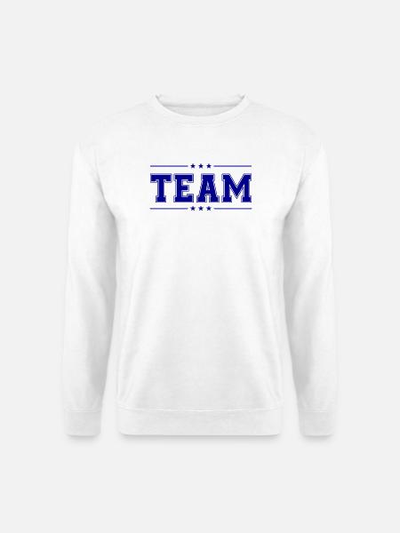 team_1 - Unisex Pullover - Weiß
