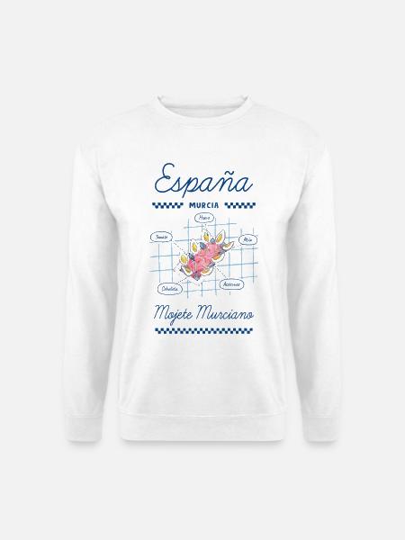 Murcianisches Mojete - Unisex Pullover - Weiß