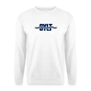 SYLT – Wind, Weite, Wellen - Unisex Pullover - Weiß - Vorne - Alina (178cm) & Michal (187cm)