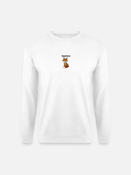 Sparfuchs - Unisex Pullover - Weiß