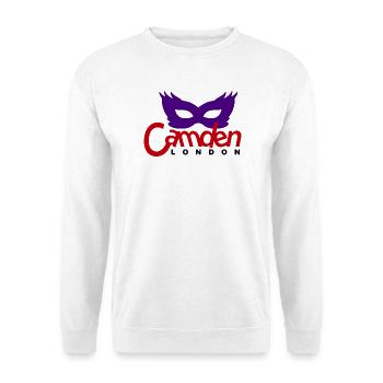 Maskerade Urban Camden - Unisex Pullover - Weiß - Vorne - Alina (178cm) & Michal (187cm)