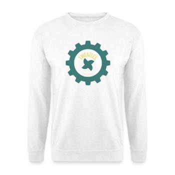 Tweazles_kids - Unisex Pullover - Weiß - Vorne - Alina (178cm) & Michal (187cm)