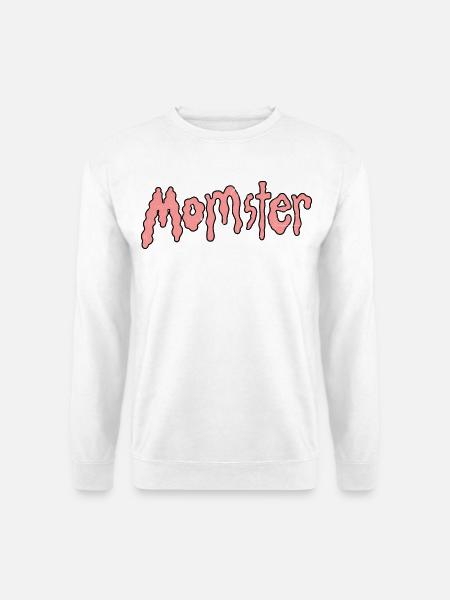 Momster - Unisex Pullover - Weiß