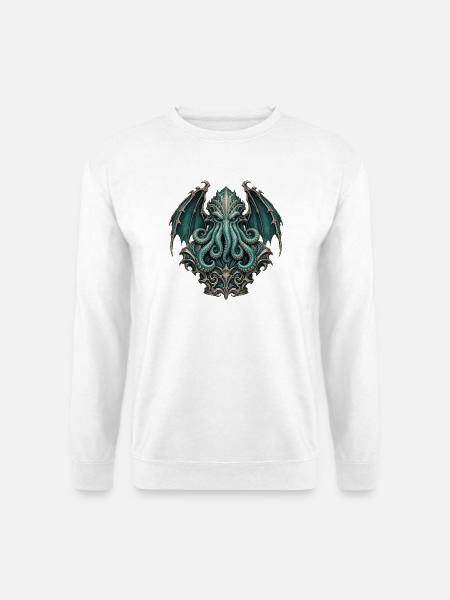 Eldritch Tentakelidol - Unisex Pullover - Weiß
