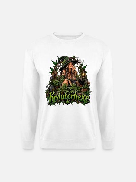 Kräuterhexe  - Unisex Pullover - Weiß