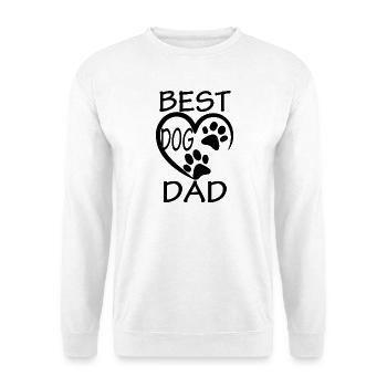 Dog dog - Unisex Pullover - Weiß - Vorne - Alina (178cm) & Michal (187cm)