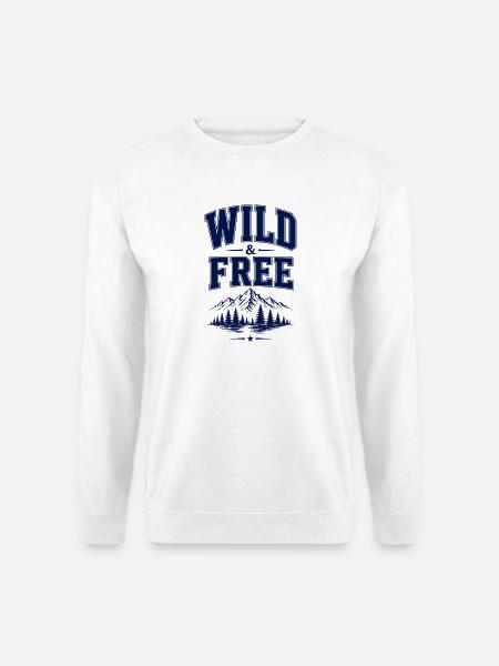 Wild & Free 2026 - Unisex Pullover - Weiß