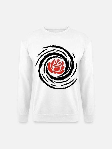 Galaktisches Pink (Schwarz) - Unisex Pullover - Weiß