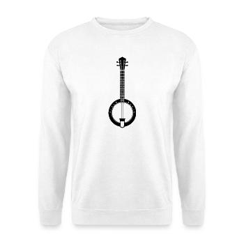 Banjo - Unisex Pullover - Weiß - Vorne - Alina (178cm) & Michal (187cm)