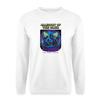 Plato – Allegory of the Club - Unisex Pullover - Weiß - Vorne - Alina (178cm) & Michal (187cm)