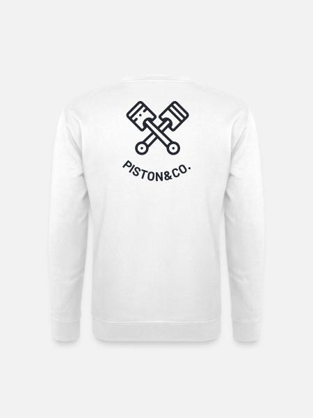KOLBEN & CO - Unisex Pullover - Weiß