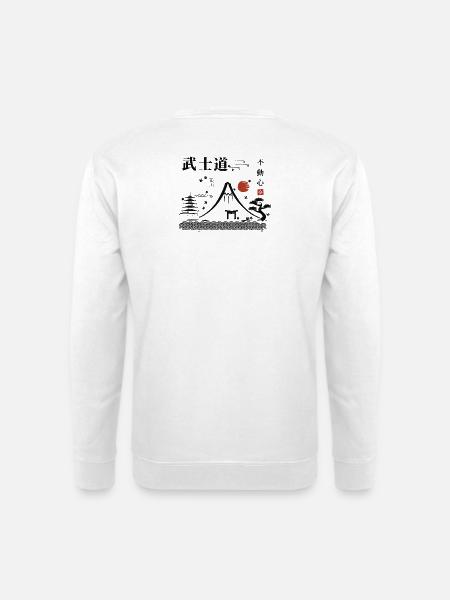 Berg Fuji - Unisex Pullover - Weiß