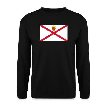 Jersey - Unisex Pullover - Schwarz - Vorne - Alina (178cm) & Michal (187cm)
