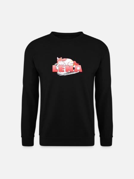 Lena Vorname Name - Unisex Pullover - Schwarz