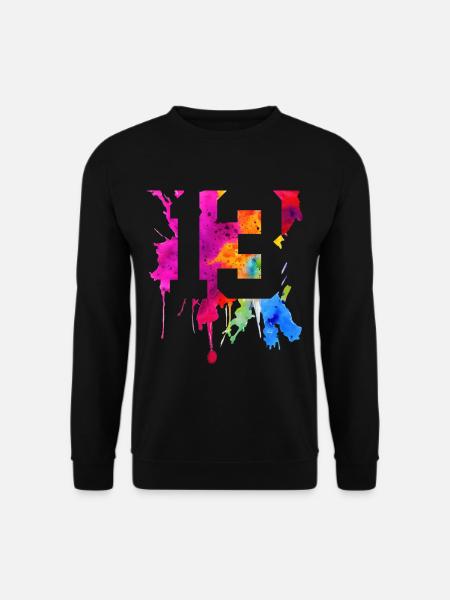 13 JAHRE 13. GEBURTSTAG - Unisex Pullover - Schwarz