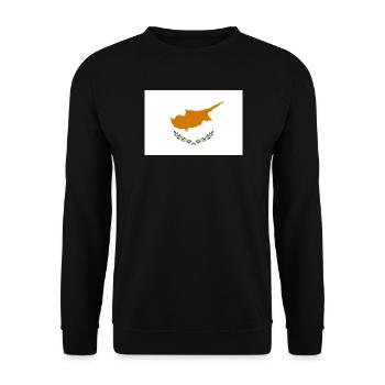 Zypern - Unisex Pullover - Schwarz - Vorne - Alina (178cm) & Michal (187cm)