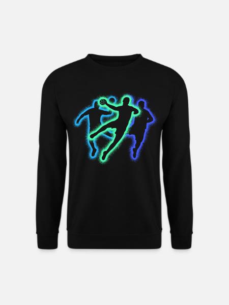 Handballspieler Handballer Jungen Handball - Unisex Pullover - Schwarz