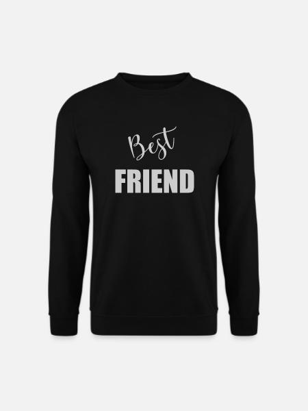 BEST FRIEND. -FREUND - Unisex Pullover - Schwarz