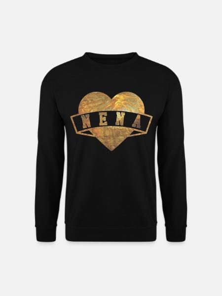 Nena Herzen Gold - Unisex Pullover - Schwarz
