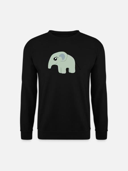Elefant Geschenk Baby Geburt Babyparty Taufe  - Unisex Pullover - Schwarz