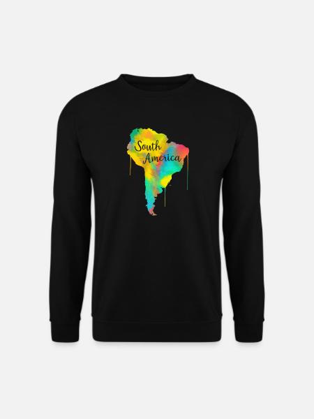 Südamerika - Unisex Pullover - Schwarz