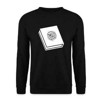 Koran Moslem Moslemisch Islam Islamisch - Unisex Pullover - Schwarz - Vorne - Alina (178cm) & Michal (187cm)