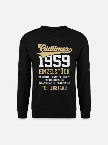 67. GEBURTSTAG OLDTIMER 1959 - Unisex Pullover - Schwarz