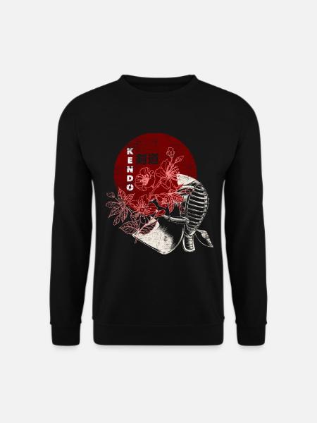 Leidenschaftliche Kendo Kämpferin - Unisex Pullover - Schwarz
