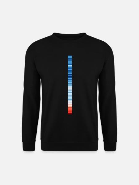 Warming Stripes | Scientists for Future - Unisex Pullover - Schwarz