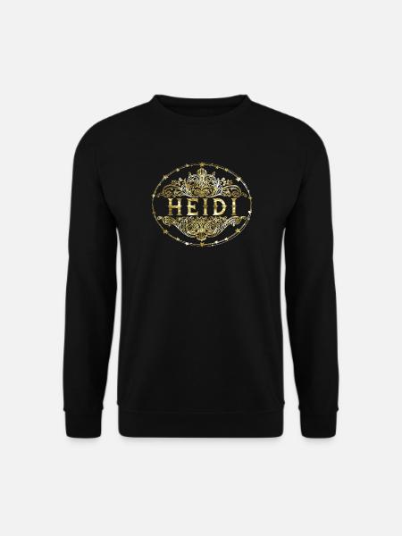 Heidi - Unisex Pullover - Schwarz