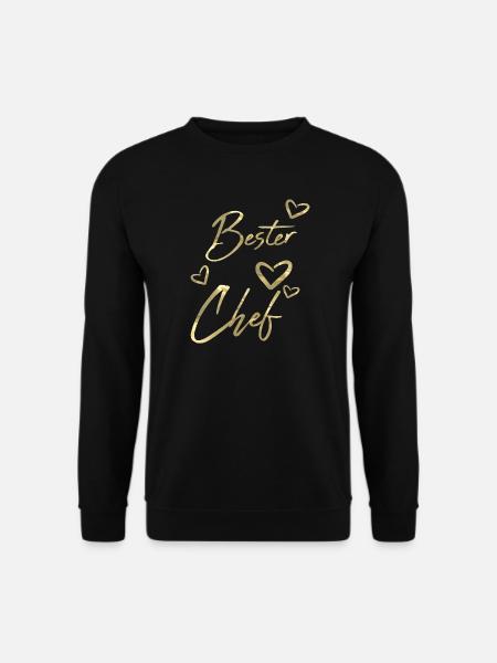 Bester Chef - Unisex Pullover - Schwarz