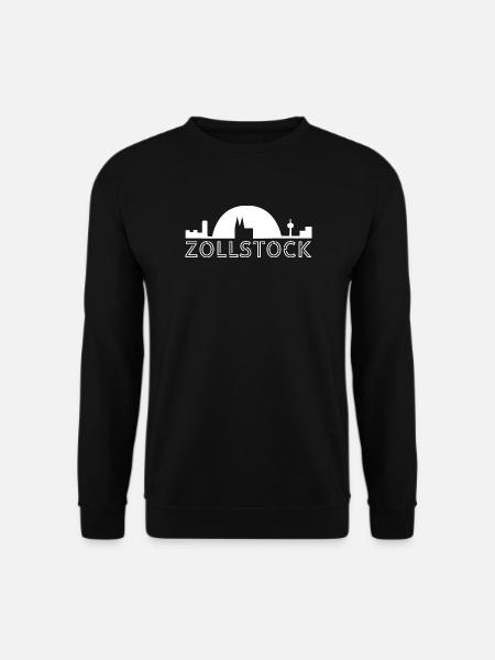 Köln Zollstock - Unisex Pullover - Schwarz